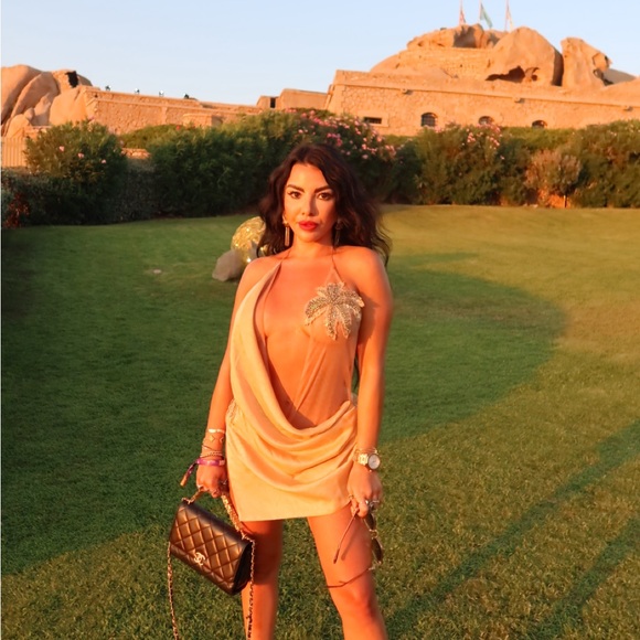 The dolls house fashion sol mini dress gold xs revolve - Picture 2 of 4